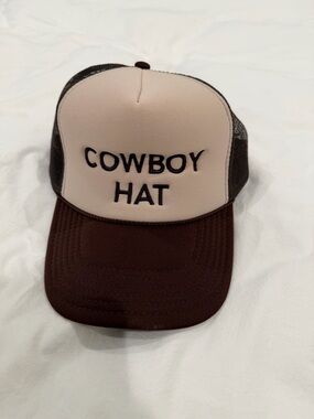 Trucker hat - cowboy hat